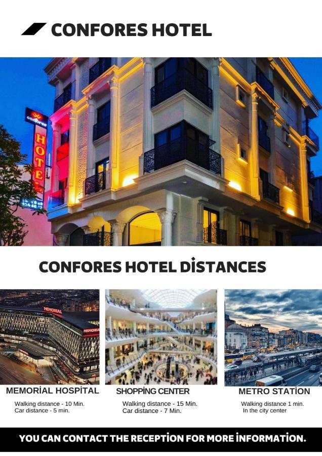 Confores Hotel Stambuł Zewnętrze zdjęcie